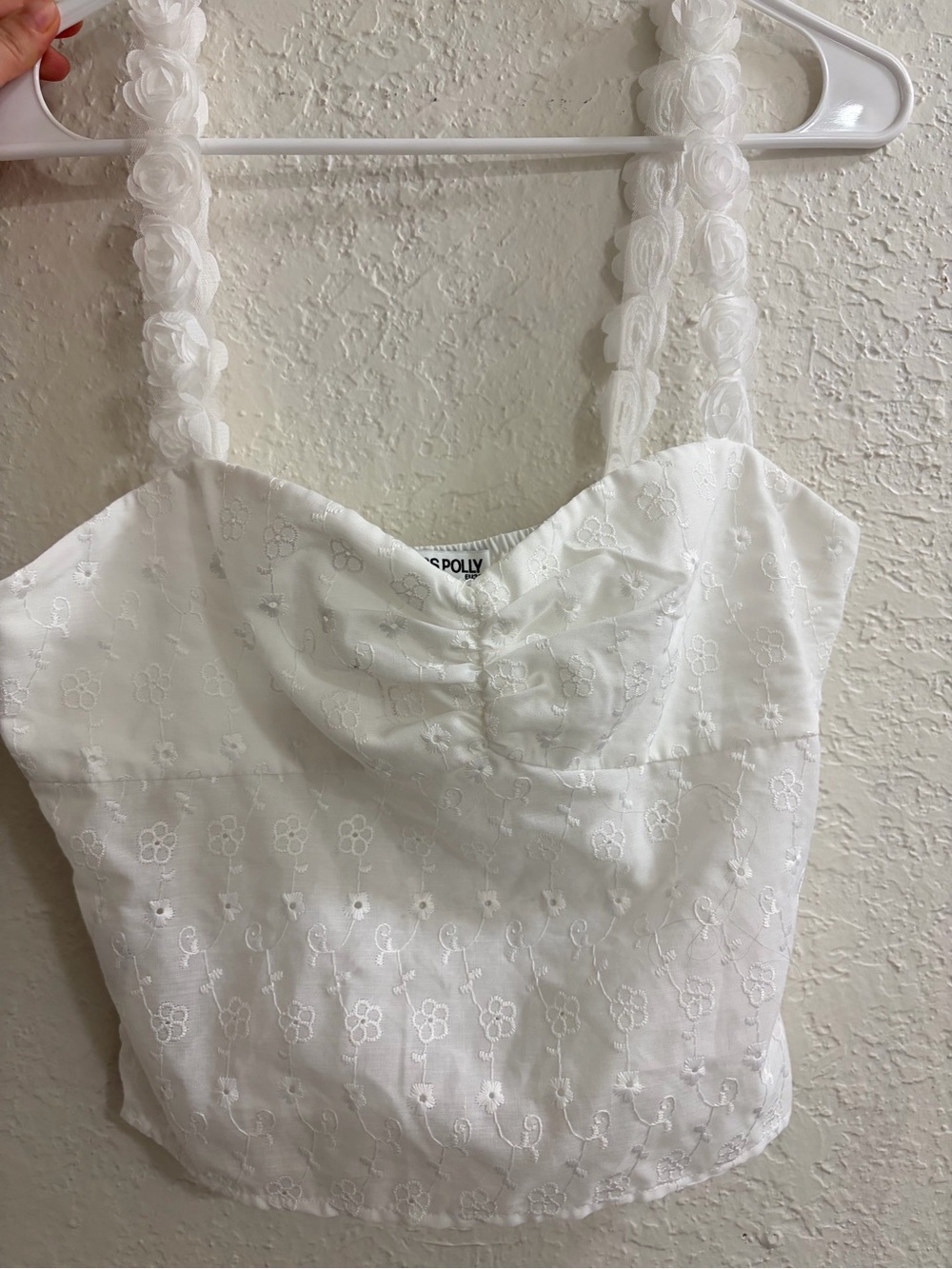 Princess Polly White Floral Tank